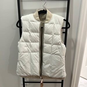 White reversible vest REI